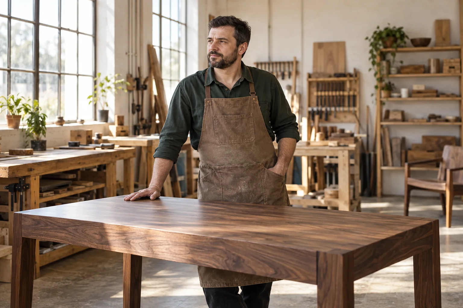 O investitie intr-un atelier de mobilier, imagine ilustrativa